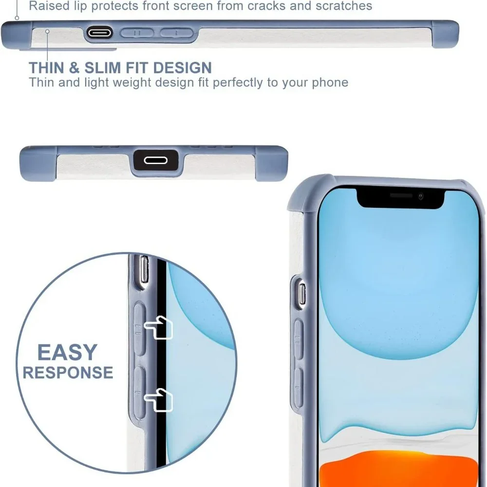 Cute Case for iPhone 13 Pro Max w Screen Protector for iPhone 13 Case Evil Eyes